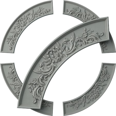 Ekena Millwork 49 1/4-in. OD x 37 1/4-in. ID x 6-in. W x 1 1/4-in. P Tomango Ceiling Ring Kit CRK49TO